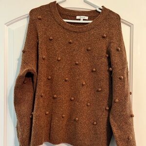 Madewell Bubble Pom Pom Sweater M